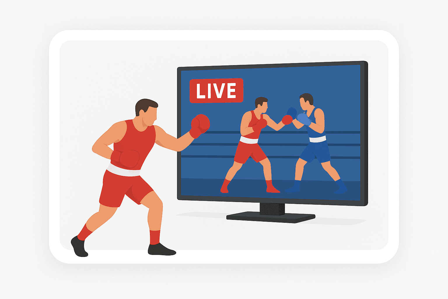 Image of "Watch Boxing Live in the UK with IPTV (2025 Guide)" blog post