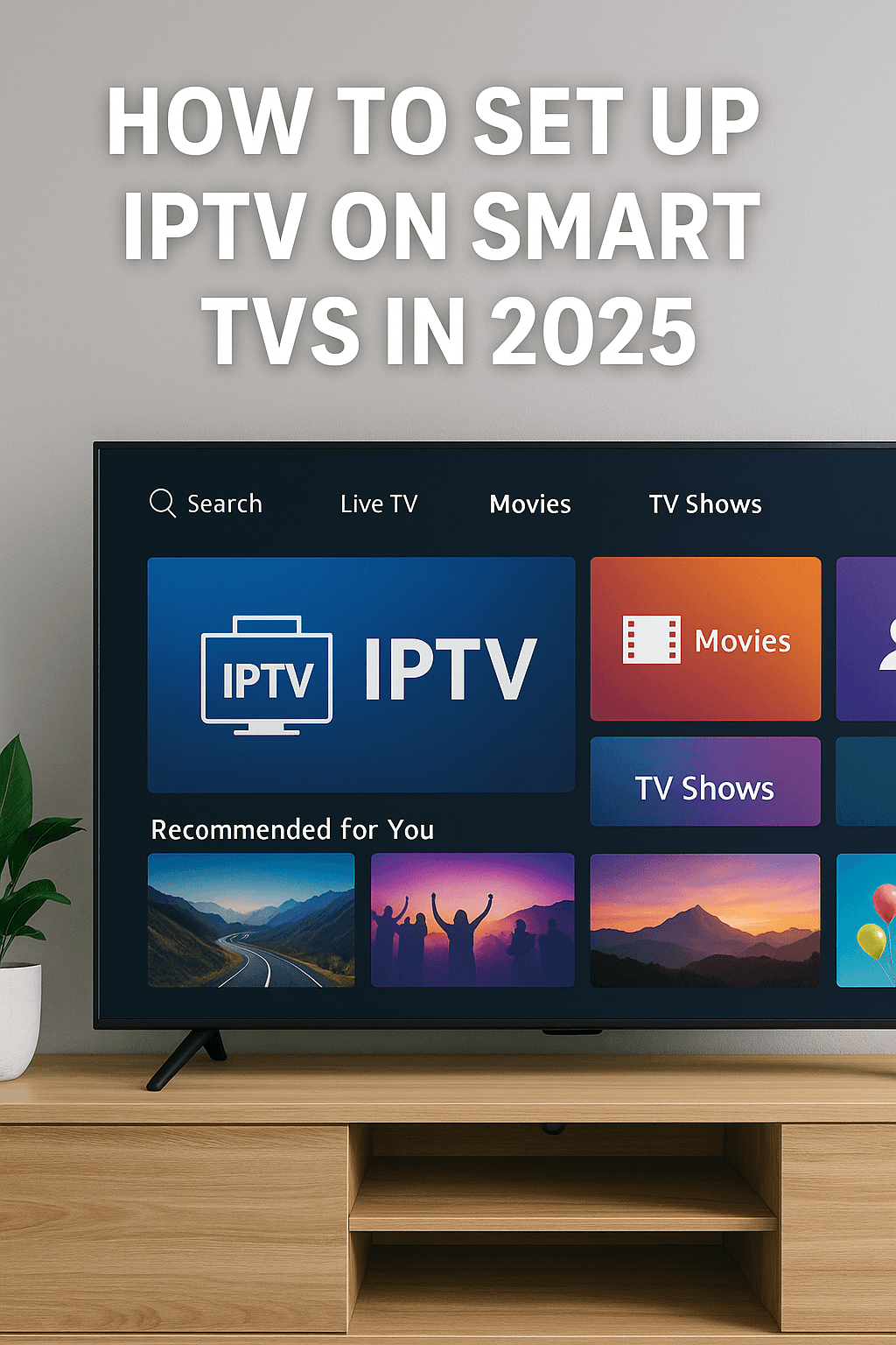 How to Set Up IPTV on Smart TVs in 2025