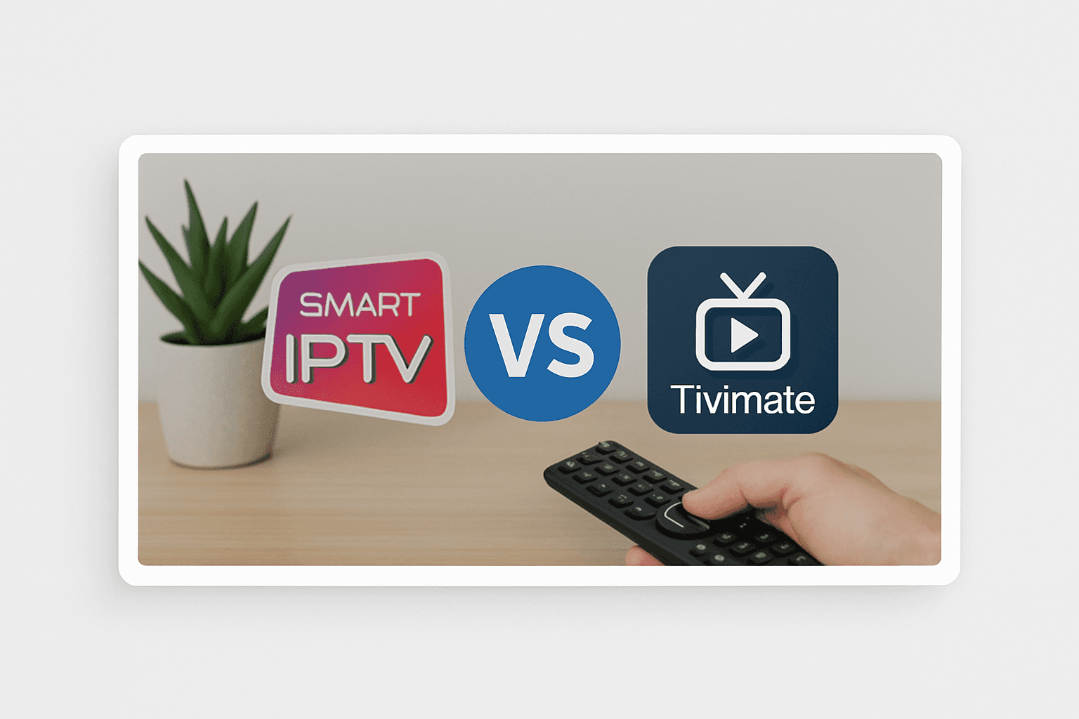 Image of "Smart IPTV vs TiviMate: Best IPTV App for UK Viewers?" blog post